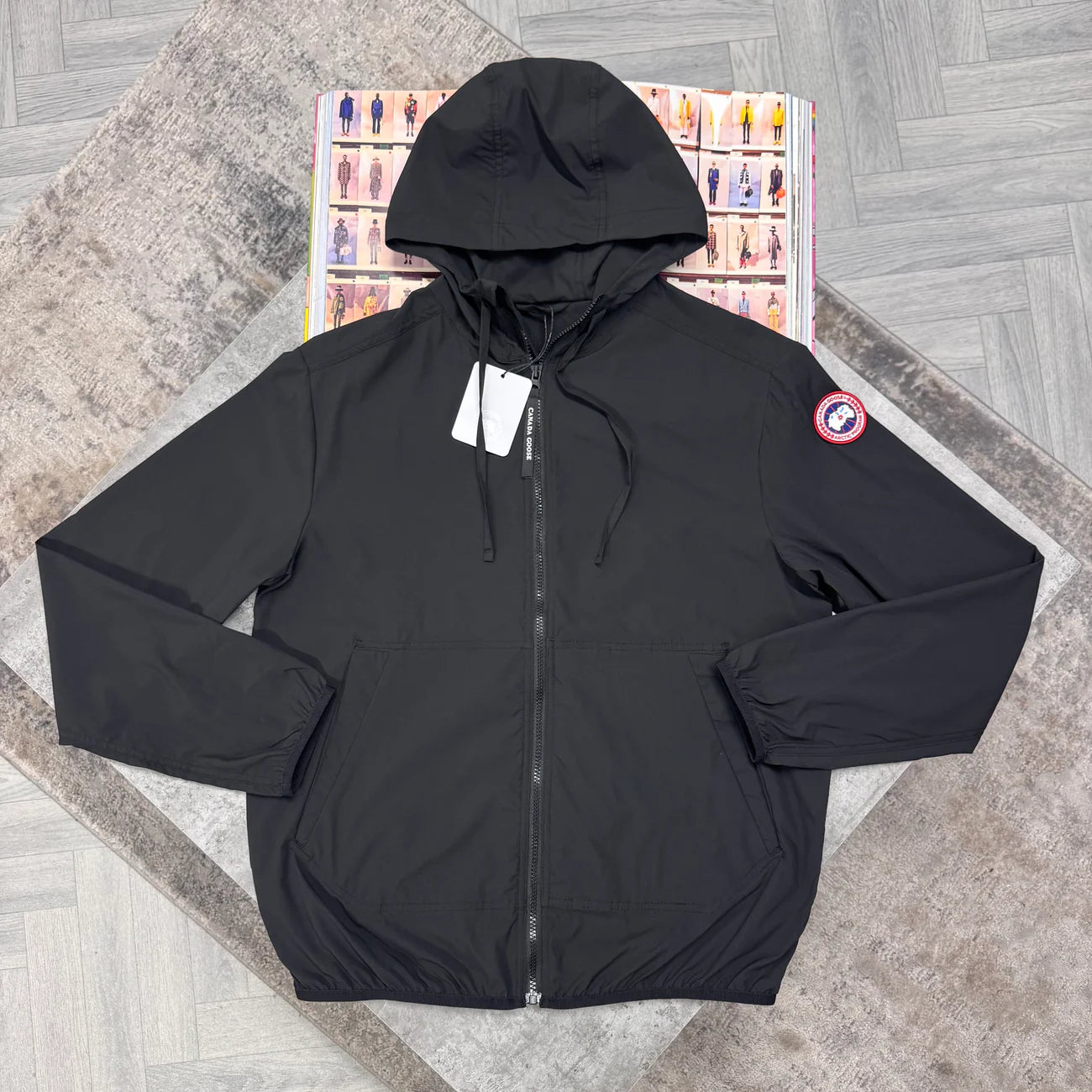 CG KILLARNEY WIND JACKET - BLACK
