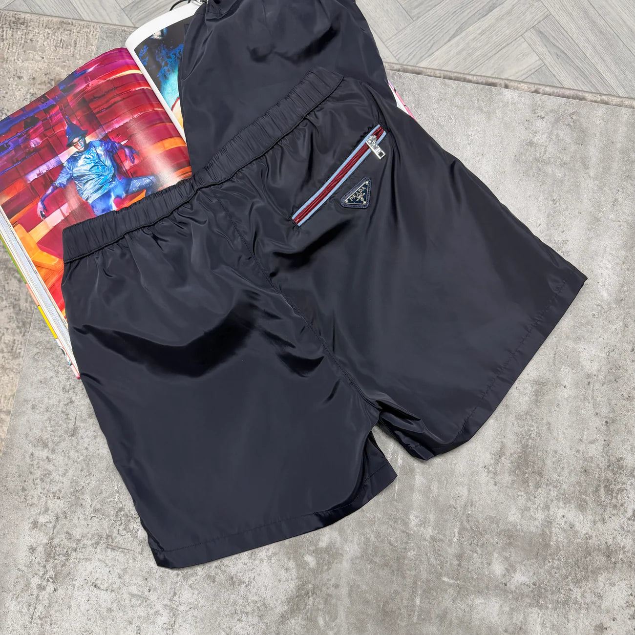 PDA SWIM SHORTS - NAVY