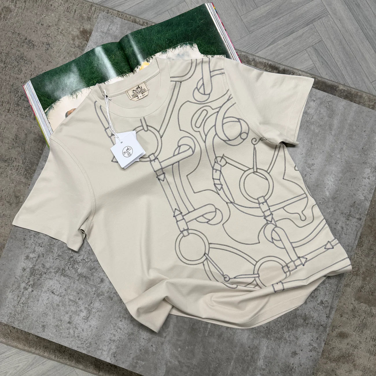 H OPERON T SHIRT - BEIGE