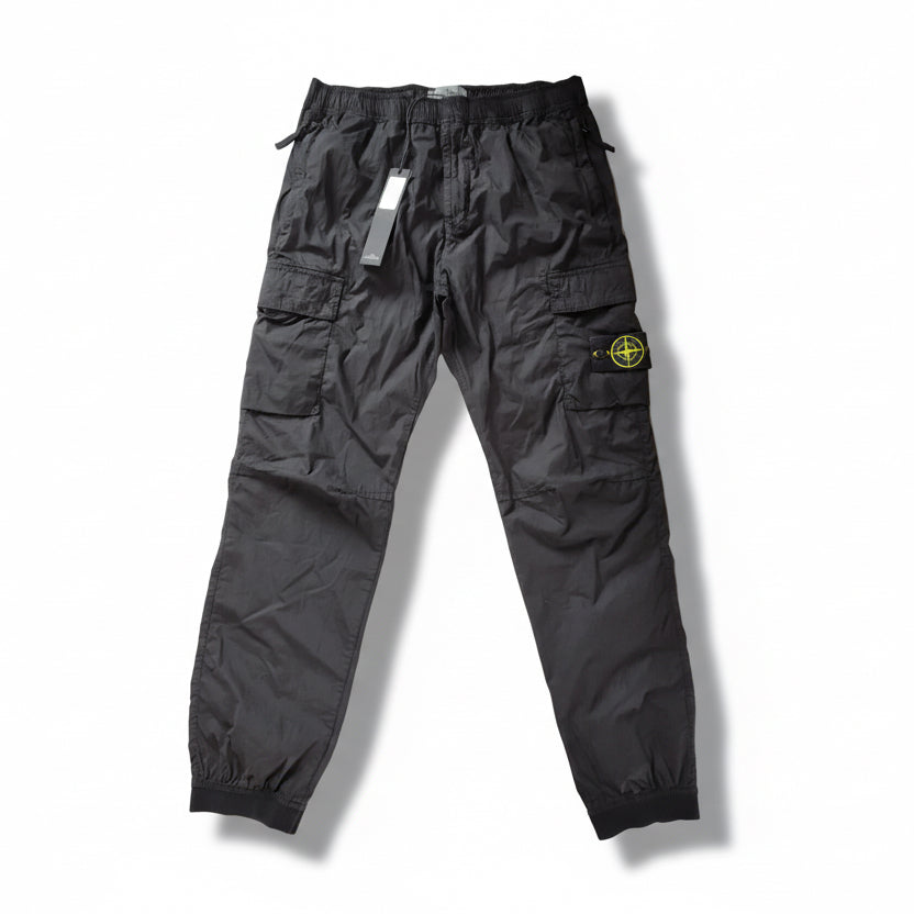 SI PARACADUTE CARGO PANTS - BLACK