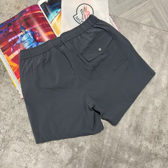 MNCLR ZIP POCKET BAGGED SWIMS - ANTHRACITE
