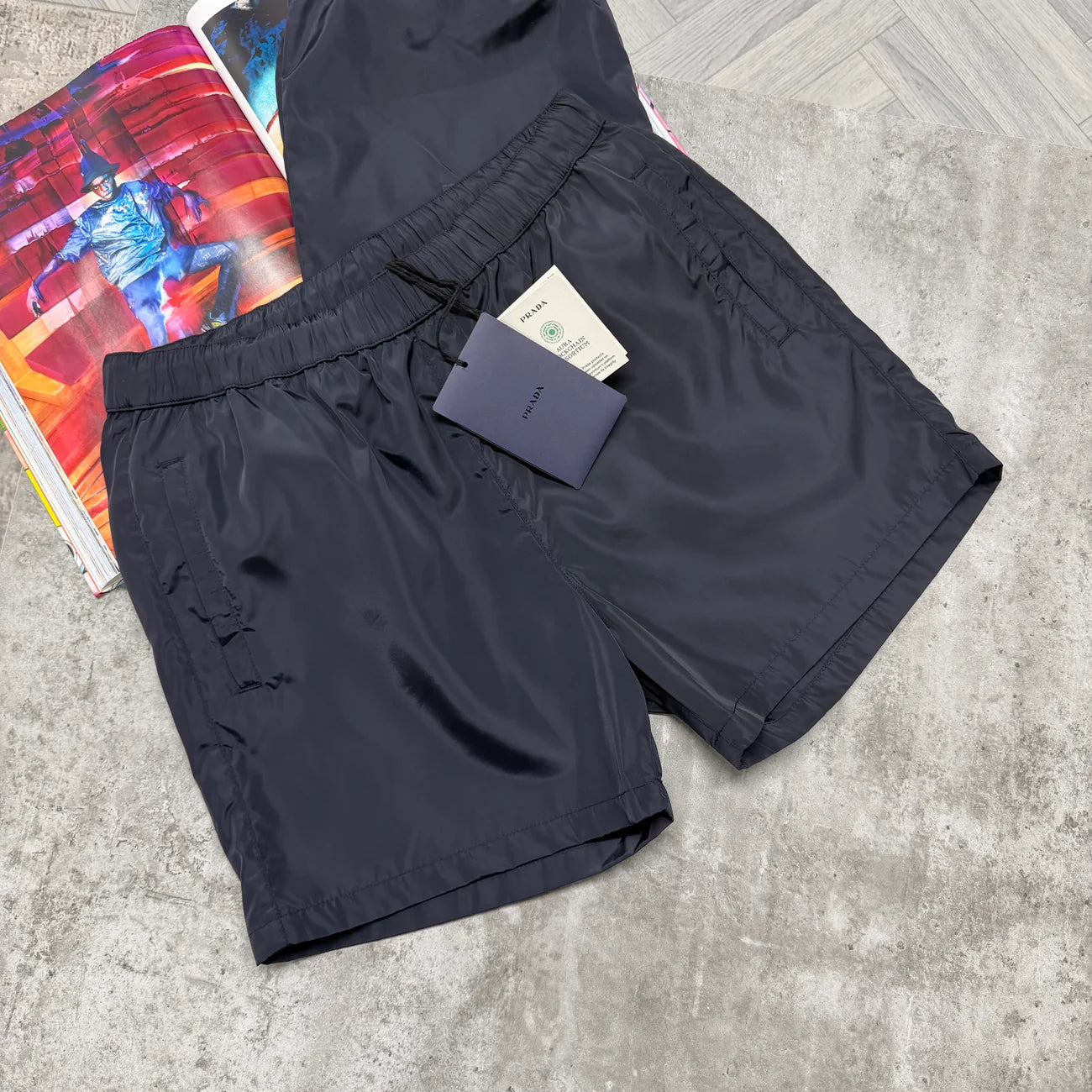 PDA SWIM SHORTS - NAVY