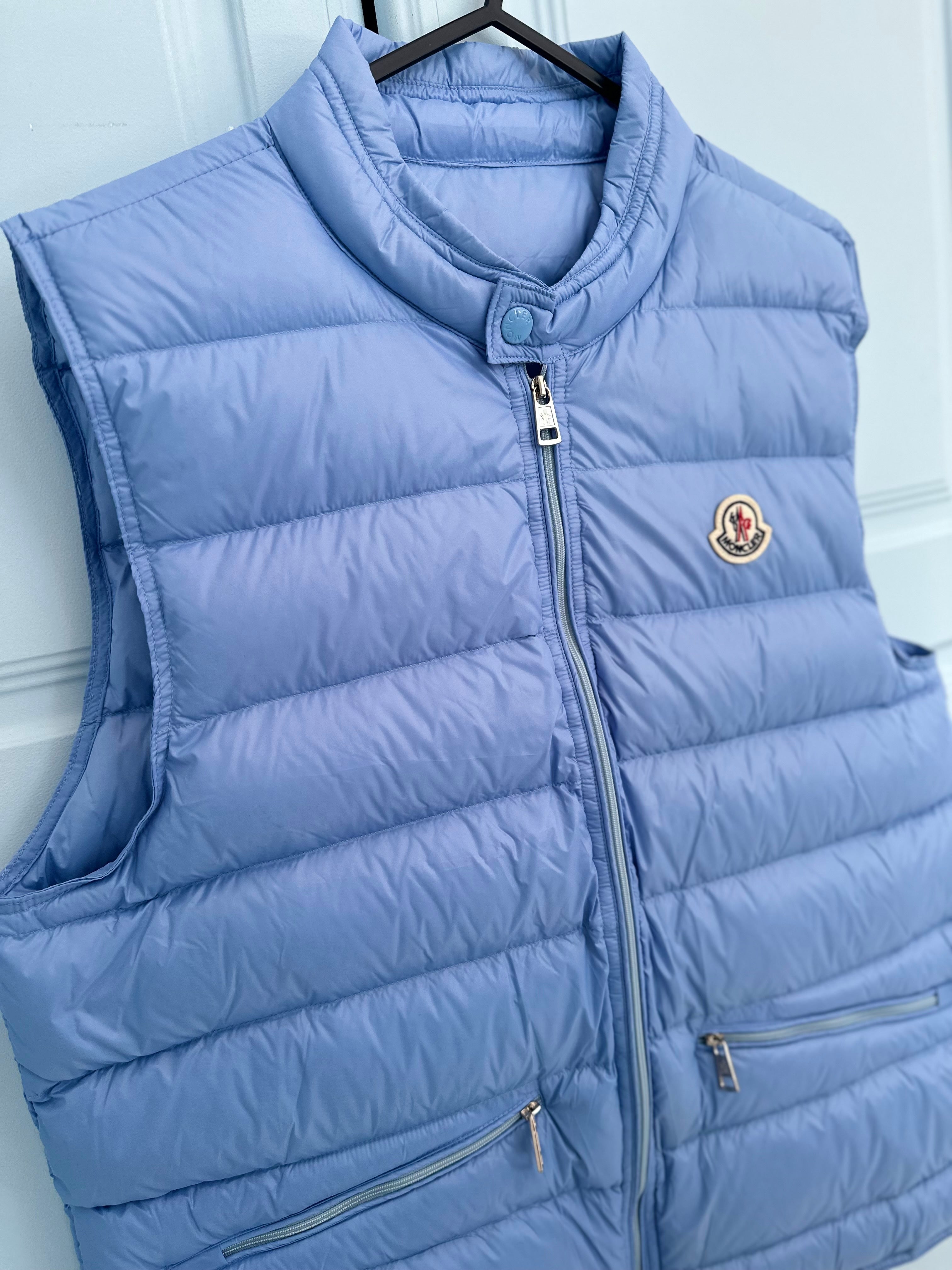 MNCLR GUI GILET - BABY BLUE