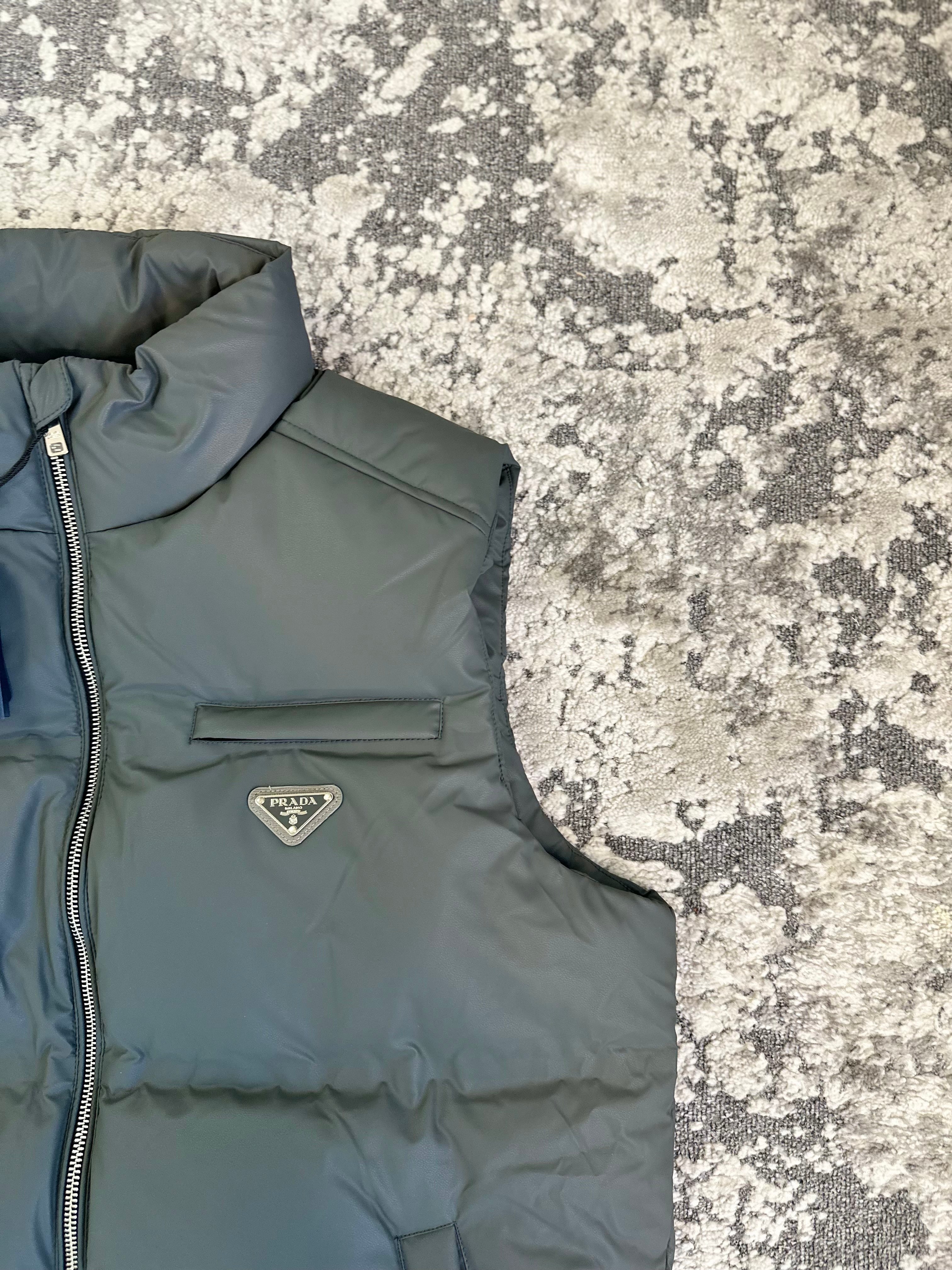 PDA PADDED GILET - GREY