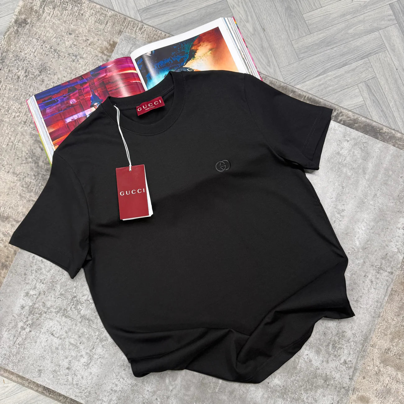 GCI SMALL LOGO TSHIRT - BLACK