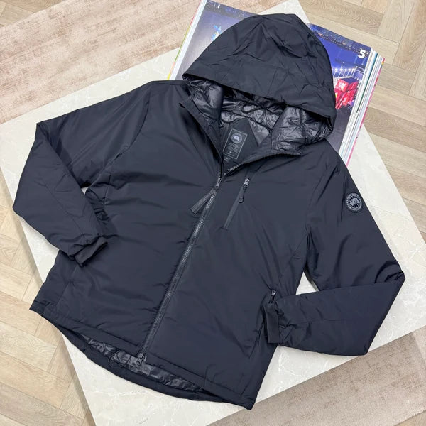 CG LODGE BLACK BADGE COAT - BLACK