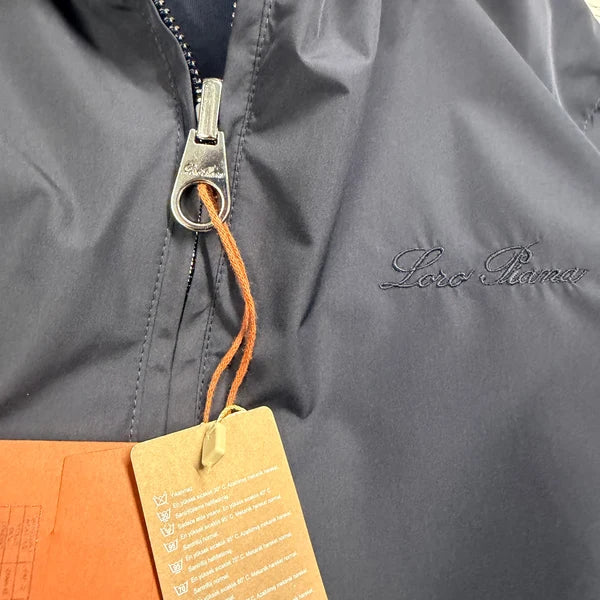 LORO REVERSIBLE JACKET - NAVY