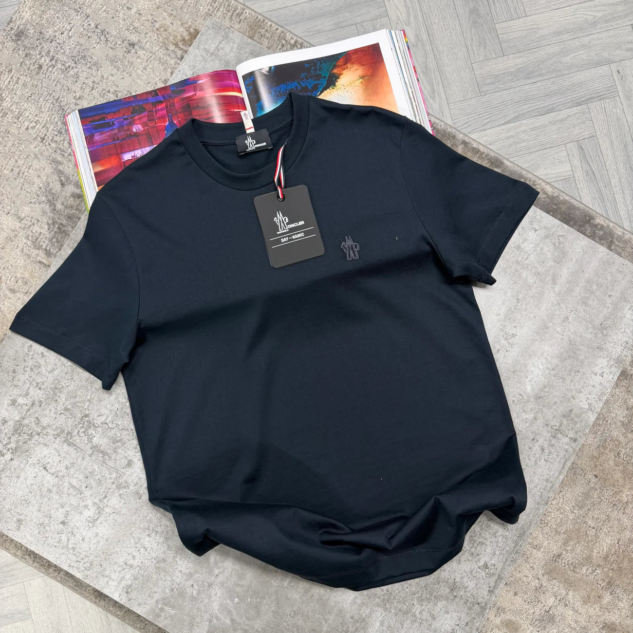 MNCLR GRENOBLE BADGE TSHIRT - NAVY