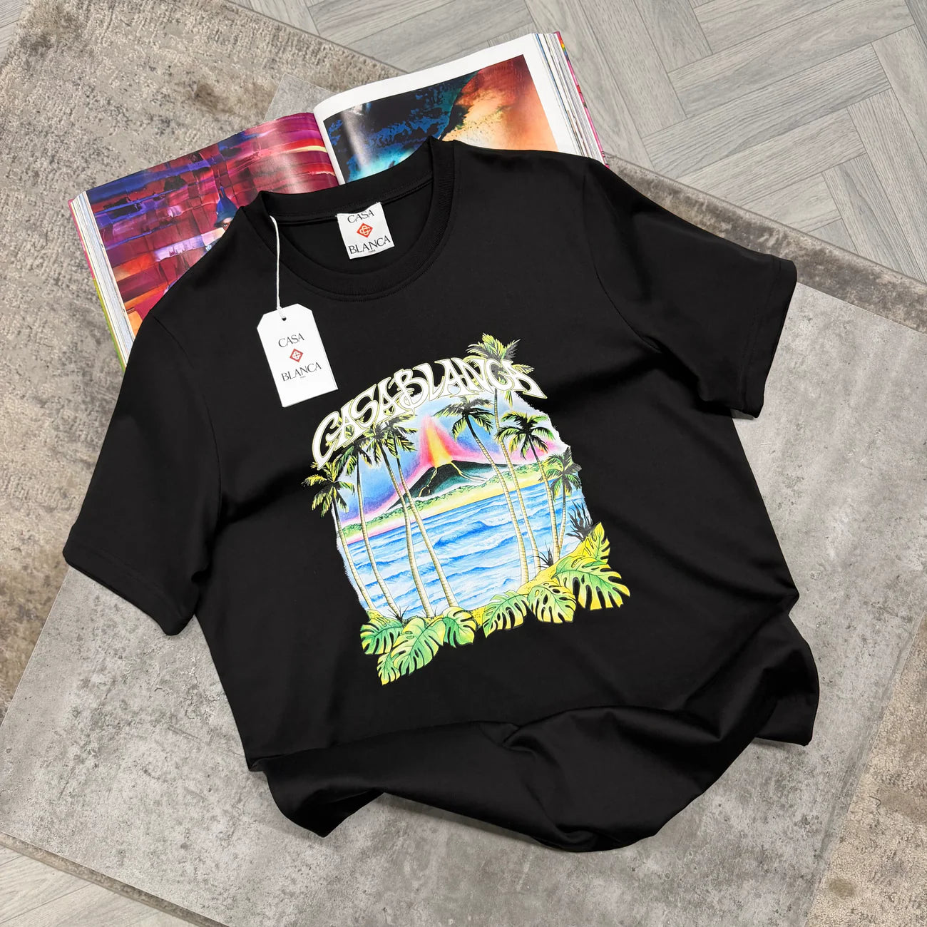 CB VOLCANO TSHIRT - BLACK