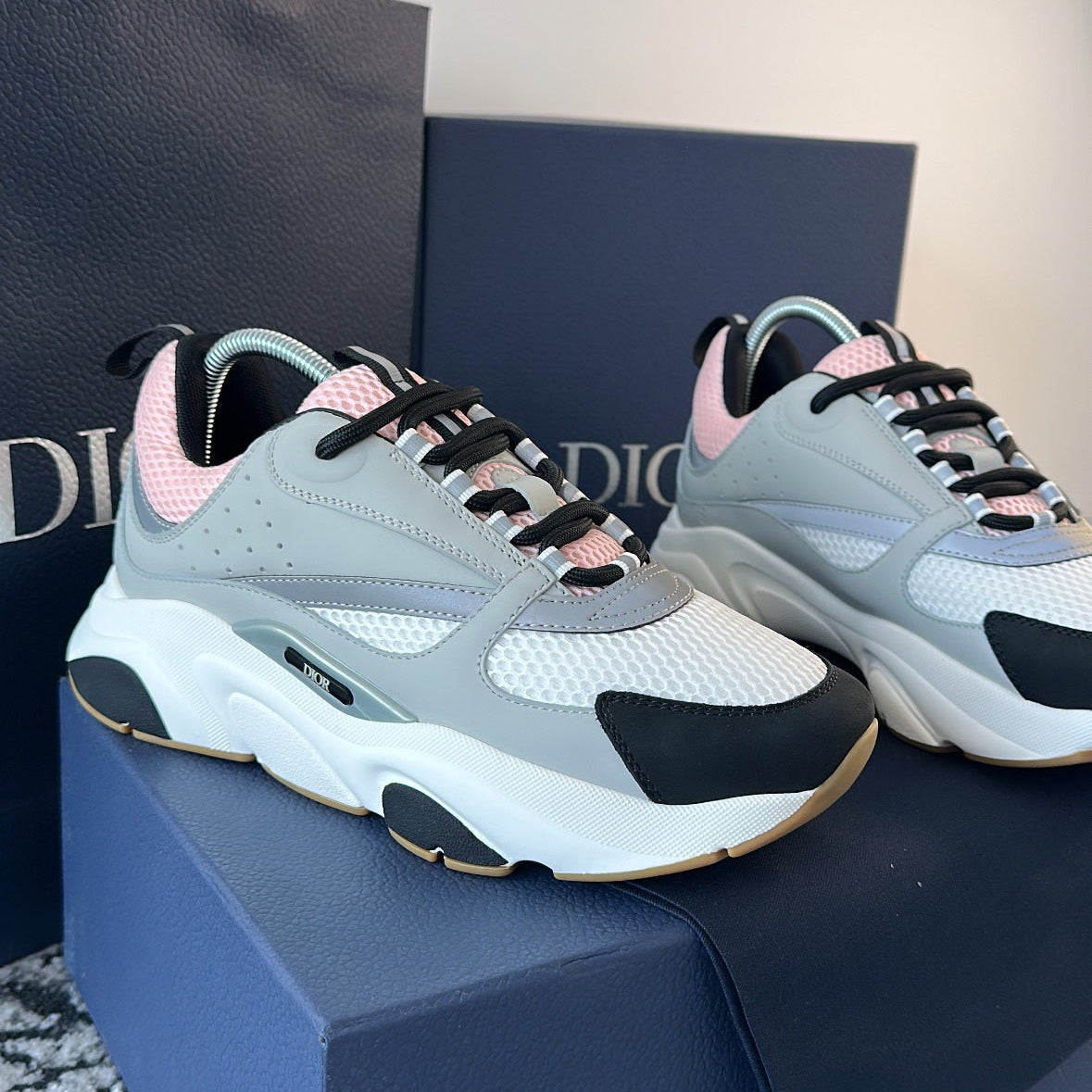 CD B22 SNEAKERS - PINK/GREY/WHITE