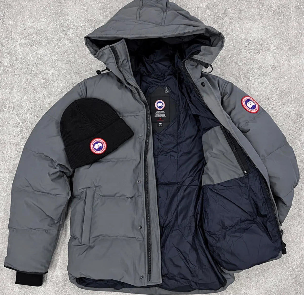 CG MACMILLAN COAT - ANTHRACITE
