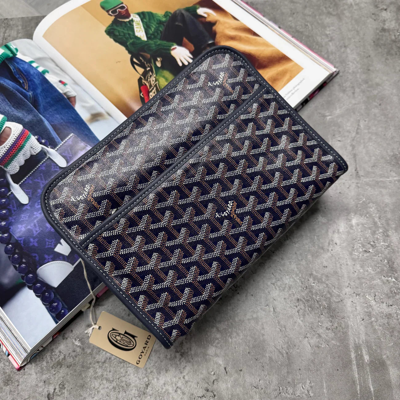 GYRD POUCH BAG - NAVY