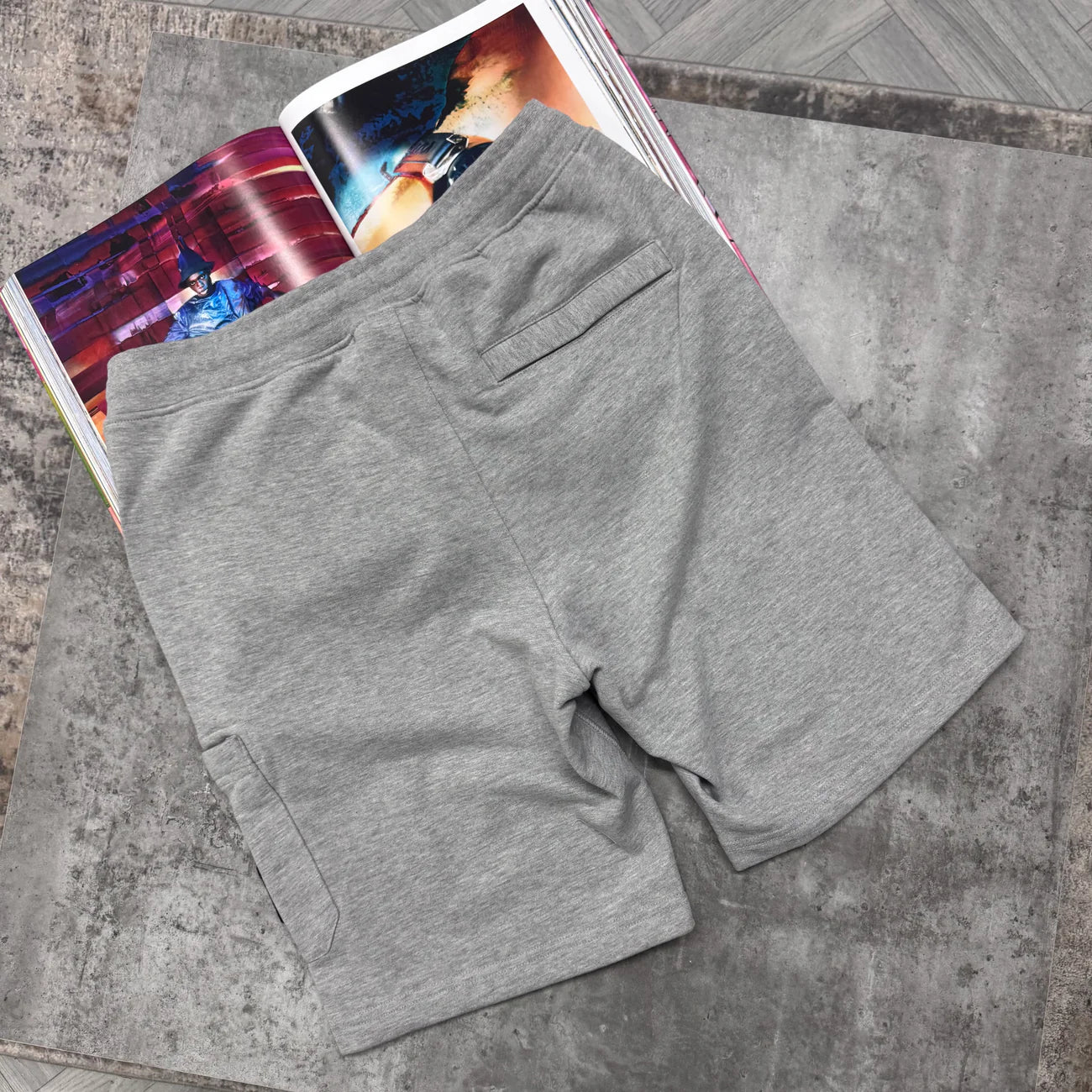 SI COTTON CARGO SHORTS - GREY