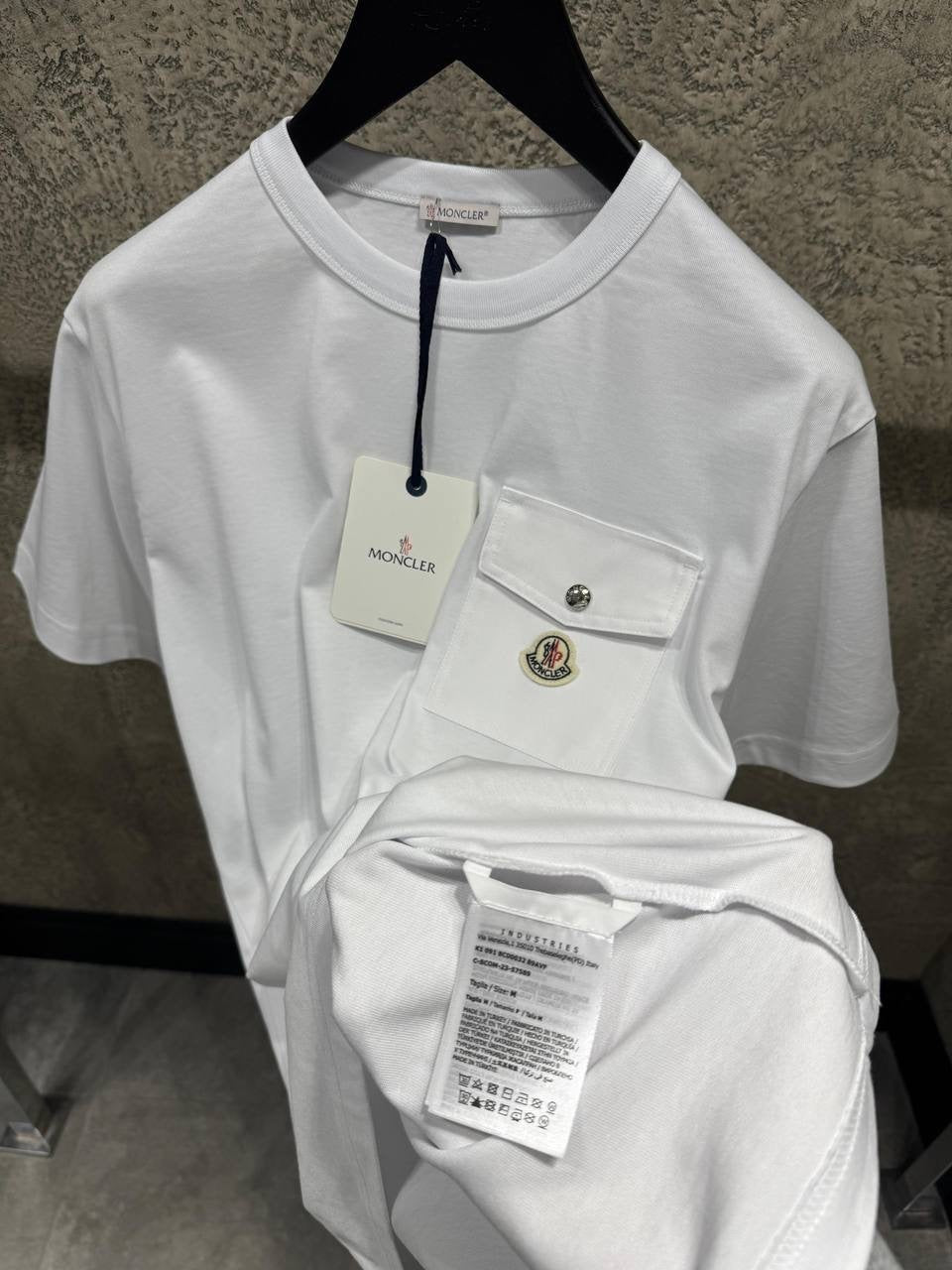 MNCLR COTTON TSHIRT - WHITE