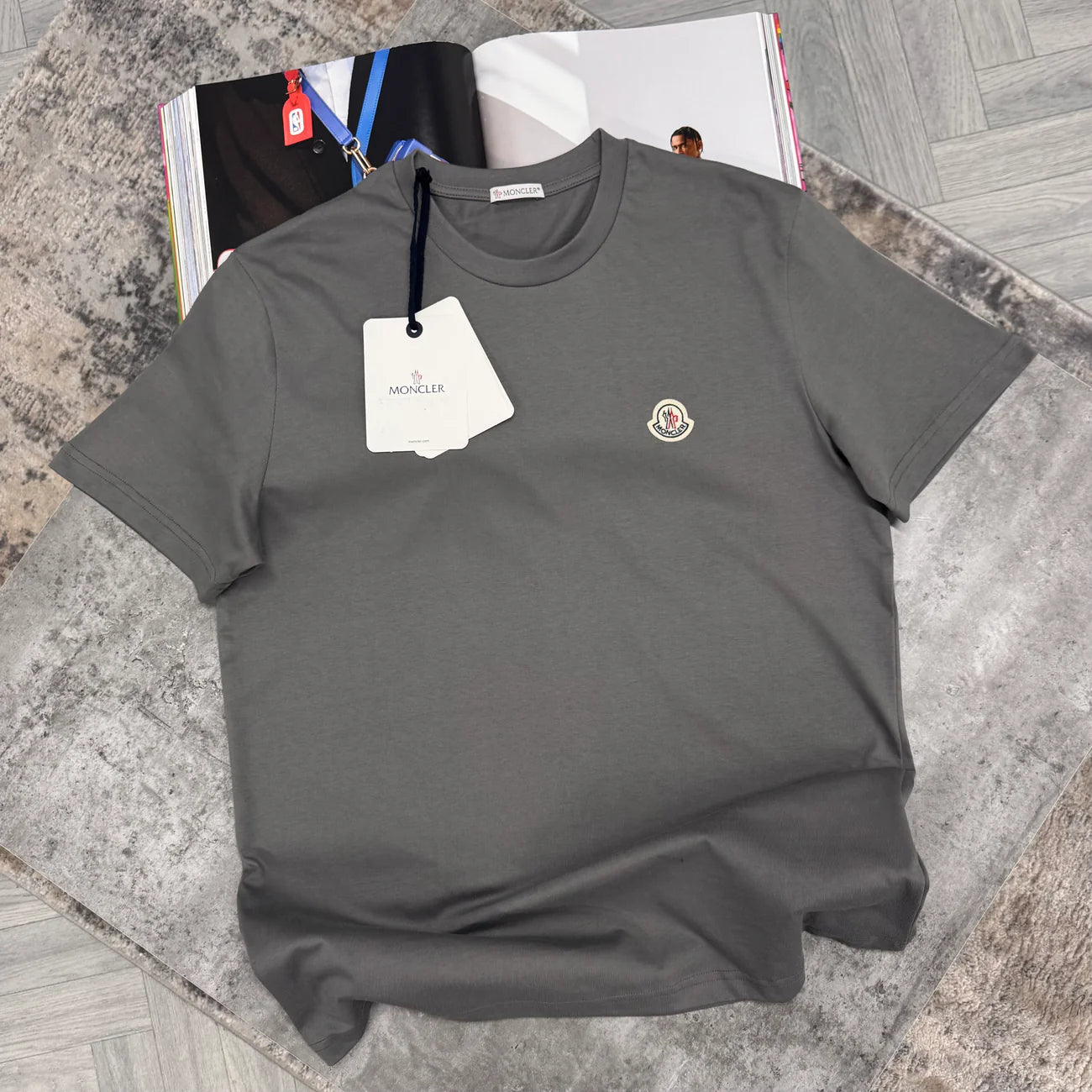 MNCLR LOGO TSHIRT - CHARCOAL