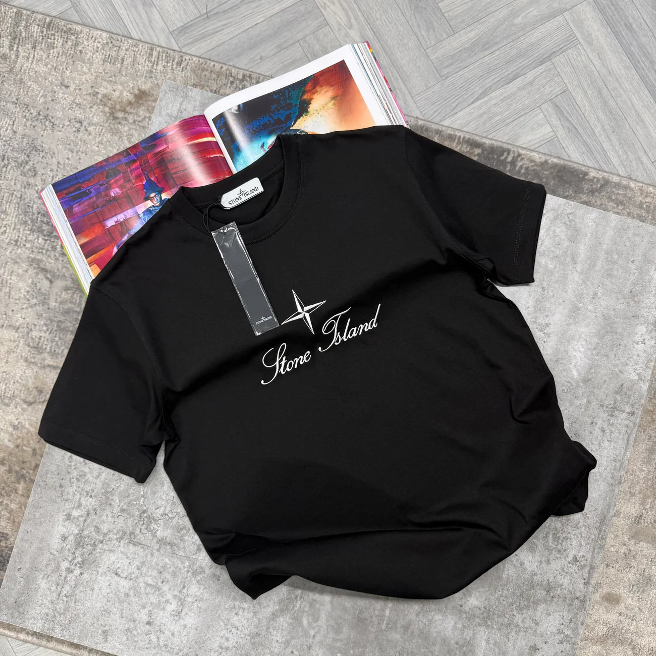 SI LOGO TSHIRT - BLACK
