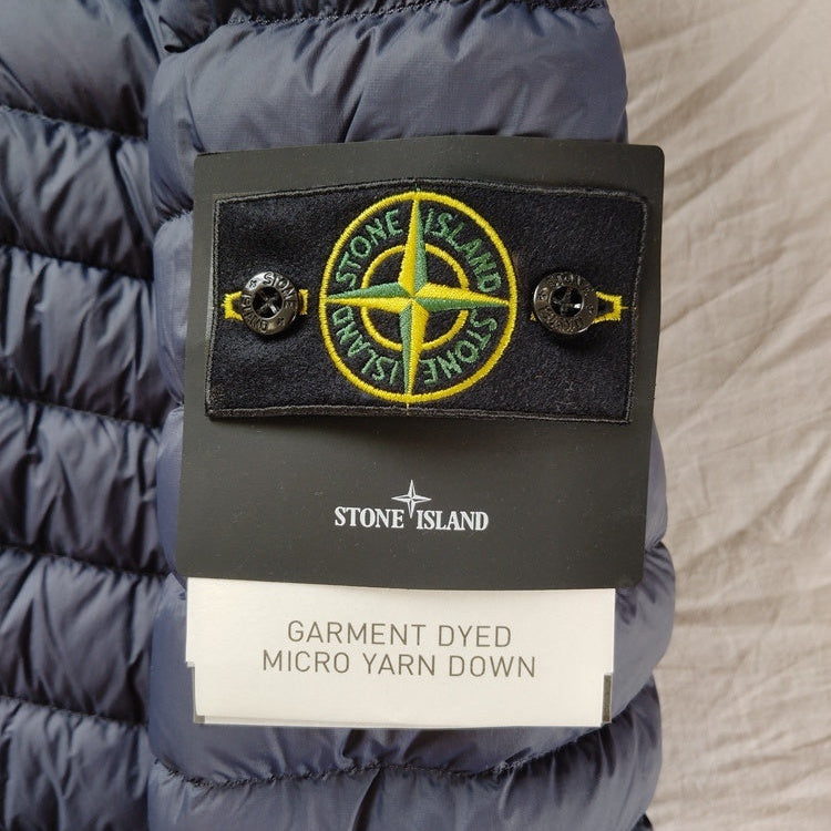 SI MICRO YARN DOWN JACKET - NAVY BLUE