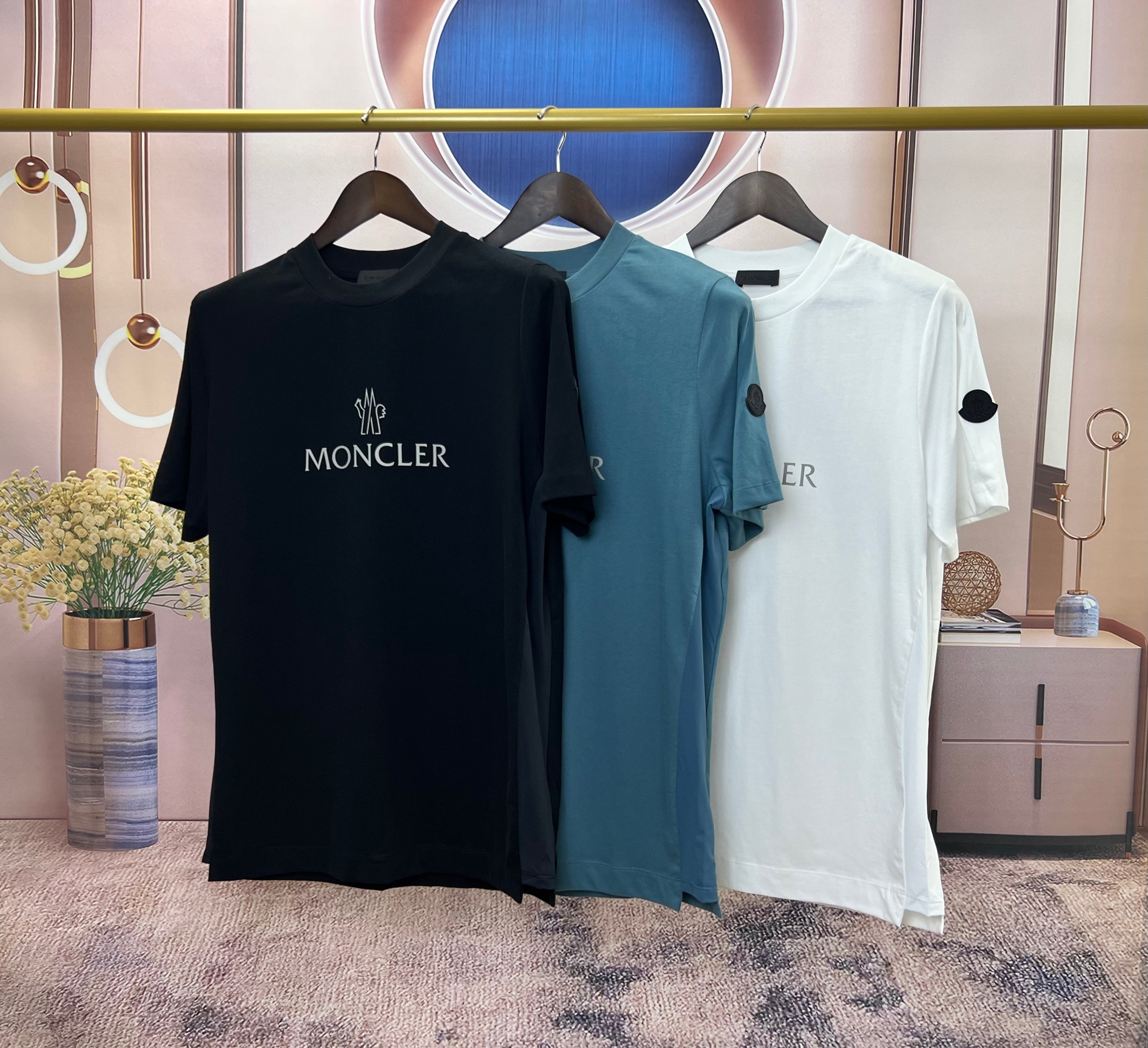 MNCLR COTTON TSHIRT - BLUE