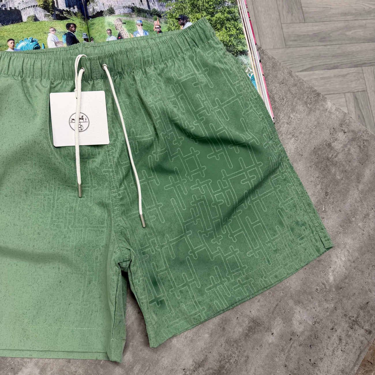H SWIM SHORTS - GREEN