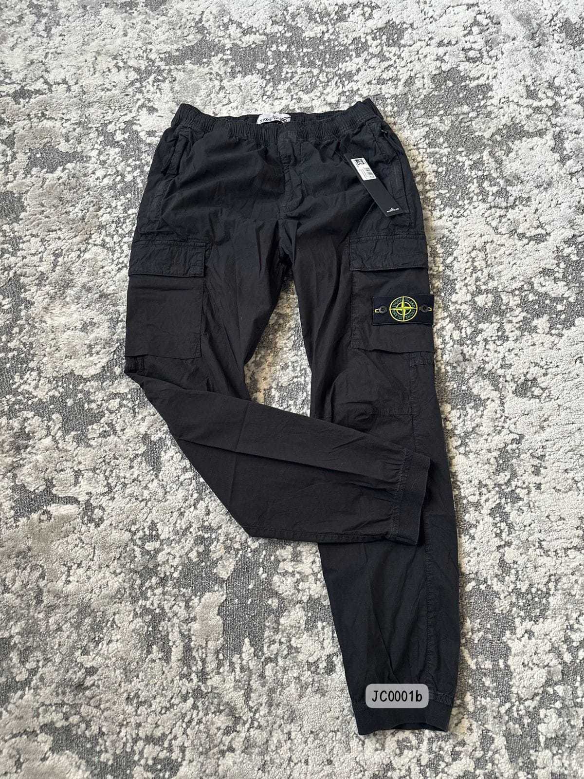 SI PARACADUTE CARGO PANTS - BLACK