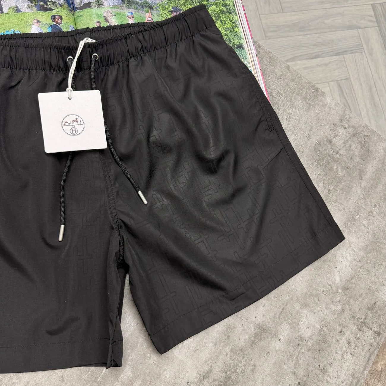H WATER REVEALING SWIMS - BLACK