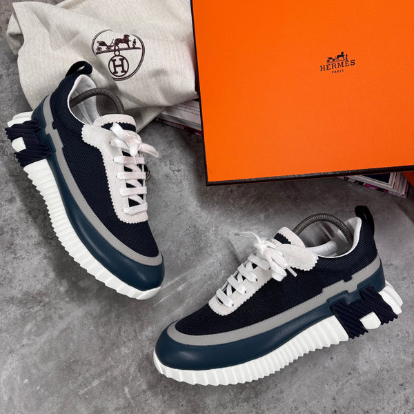 H TRAINER - BLACK / BLUE