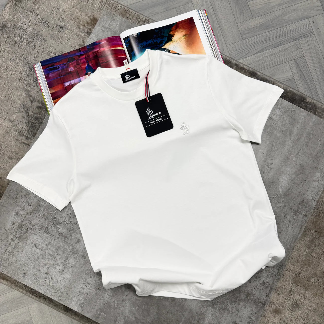 MNCLR GRENOBLE BADGE TSHIRT - WHITE