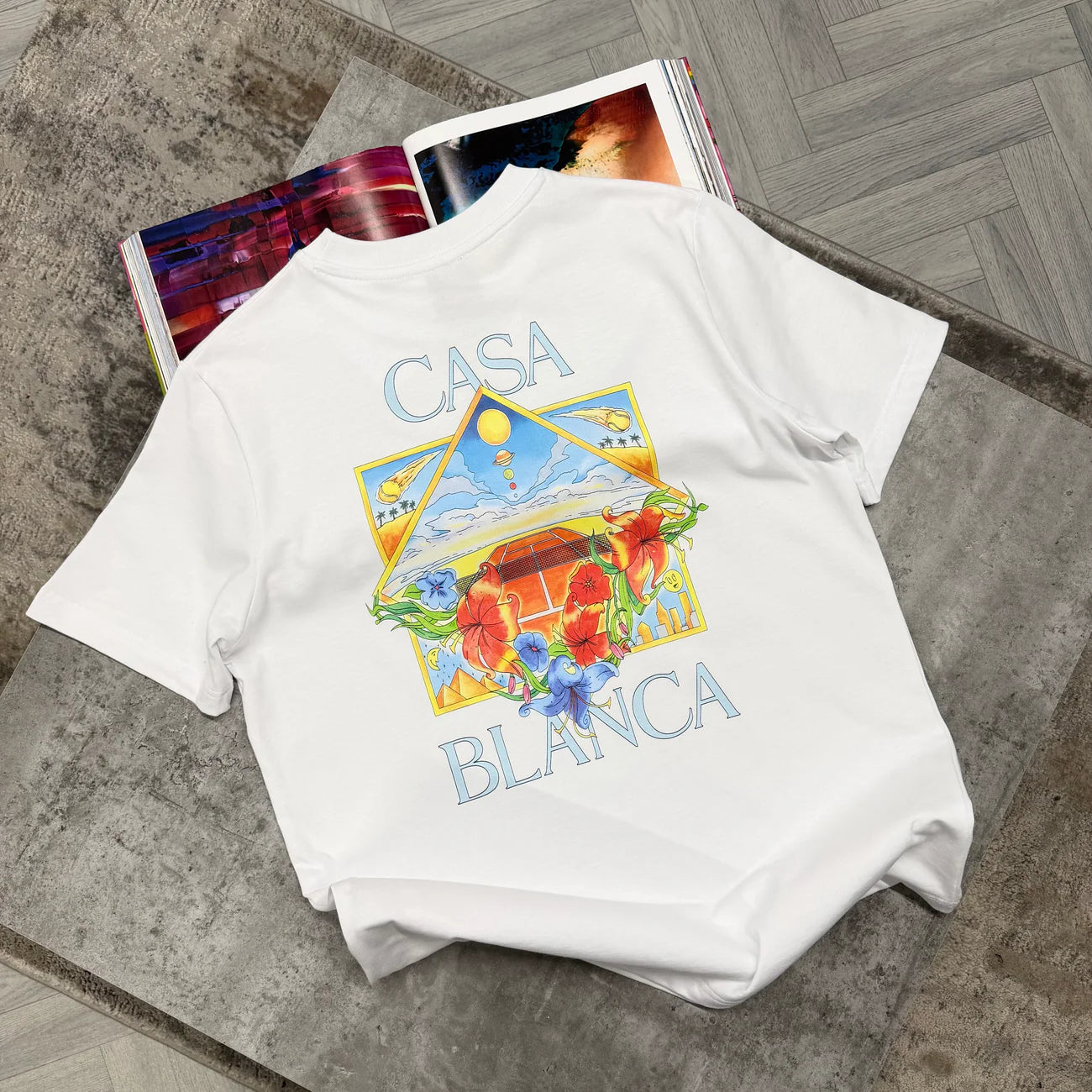 CB LA NIGHTS TSHIRT - WHITE