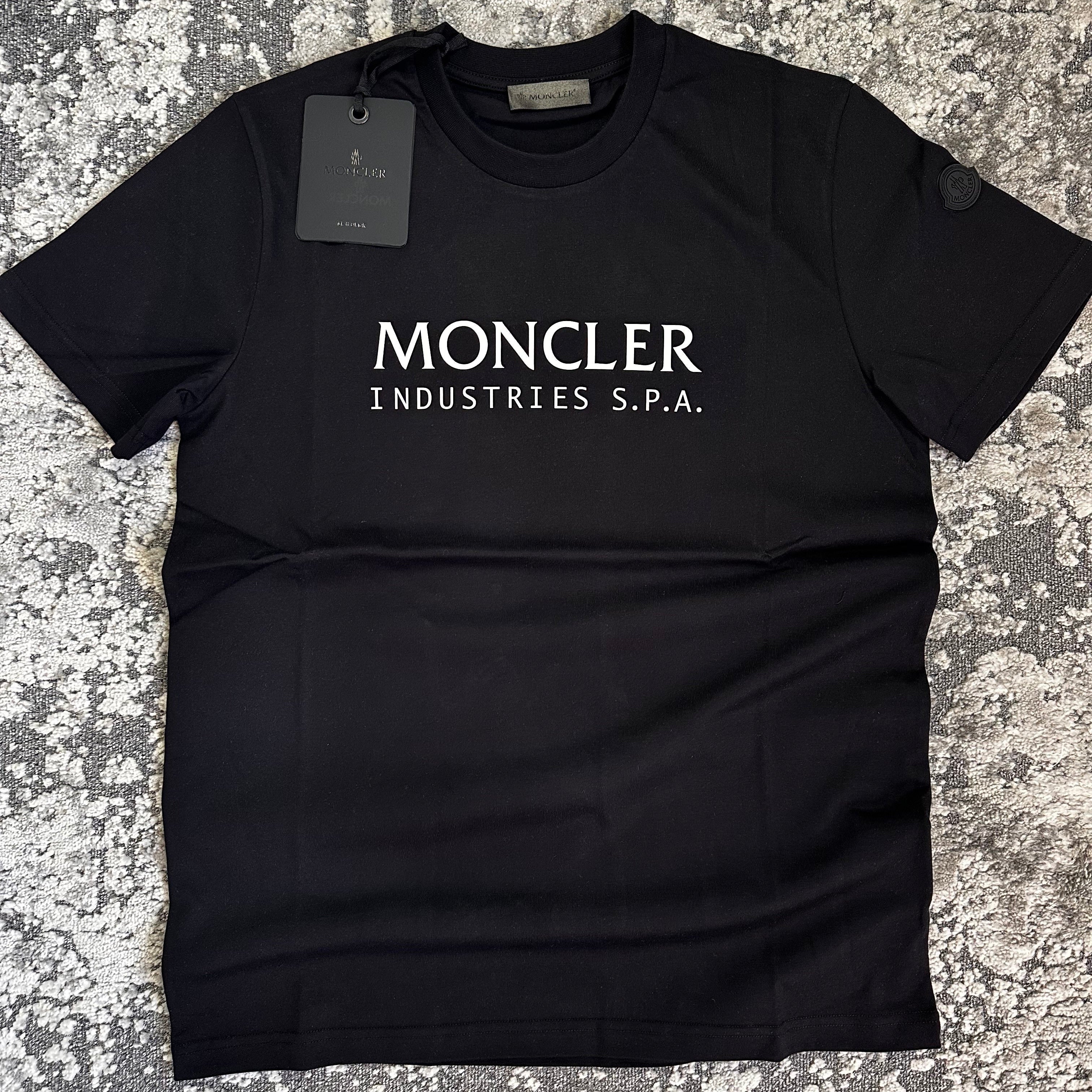 MNCLR INDUSTRIES SPA TSHIRT - BLACK