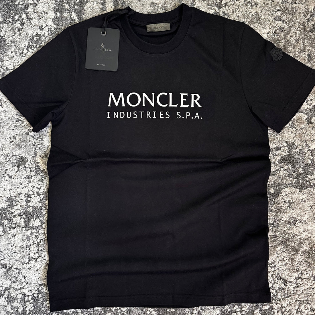 INDUSTRIES SPA T SHIRT - BLACK