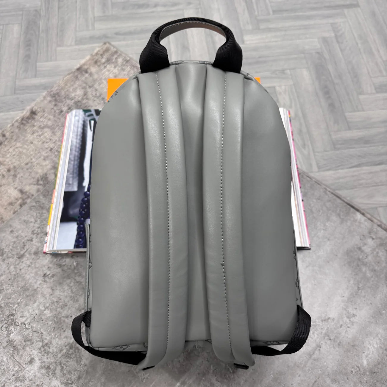 (PRE ORDER) LVE MONOGRAM BACKPACK - GREY