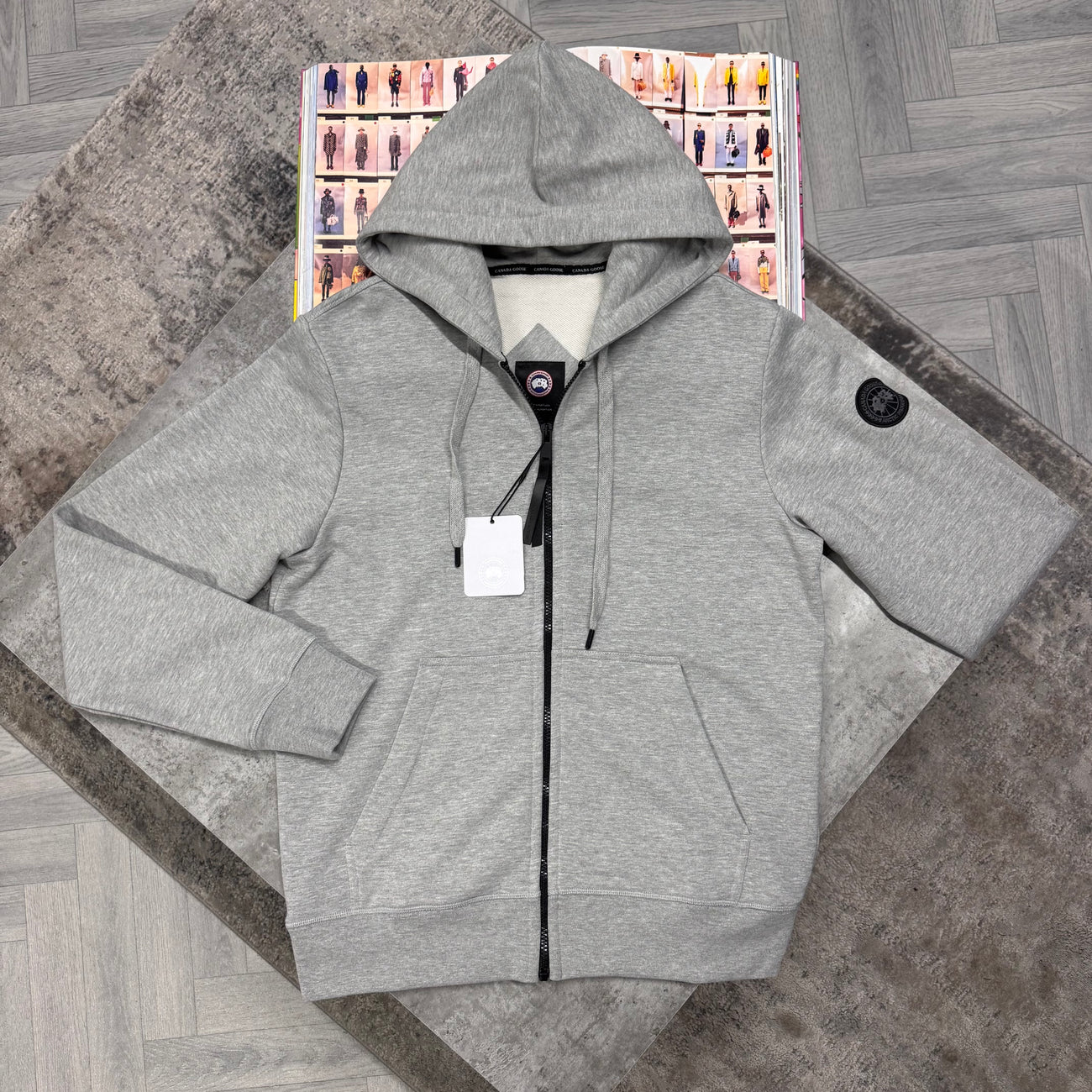 CG BLACK BADGE FULL ZIP TRACKSUIT - GREY