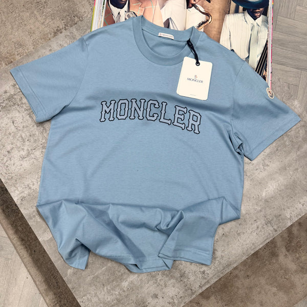 MNCLR LOGO T SHIRT - SKY BLUE