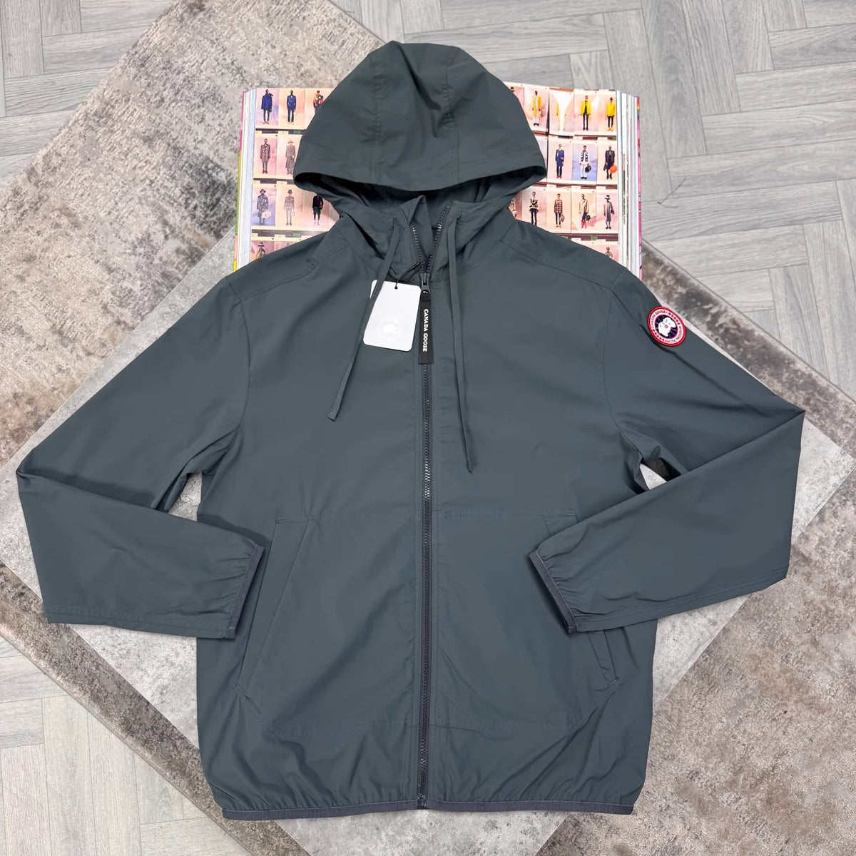 CG KILLARNEY WIND JACKET - ANTHRACITE
