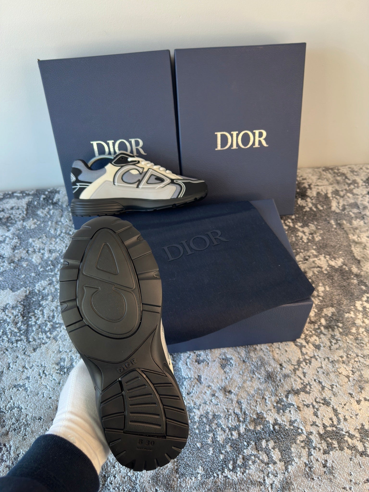 B30 TRAINER - BLUE / GREY
