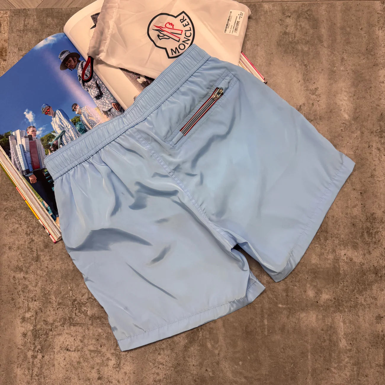 MNCLR BAGGED SWIMS - SKY BLUE