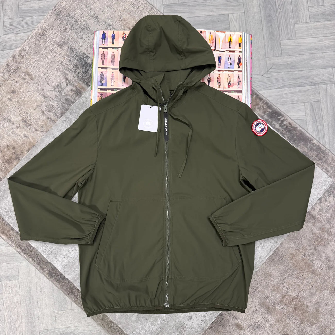 CG KILLARNEY WIND JACKET - KHAKI