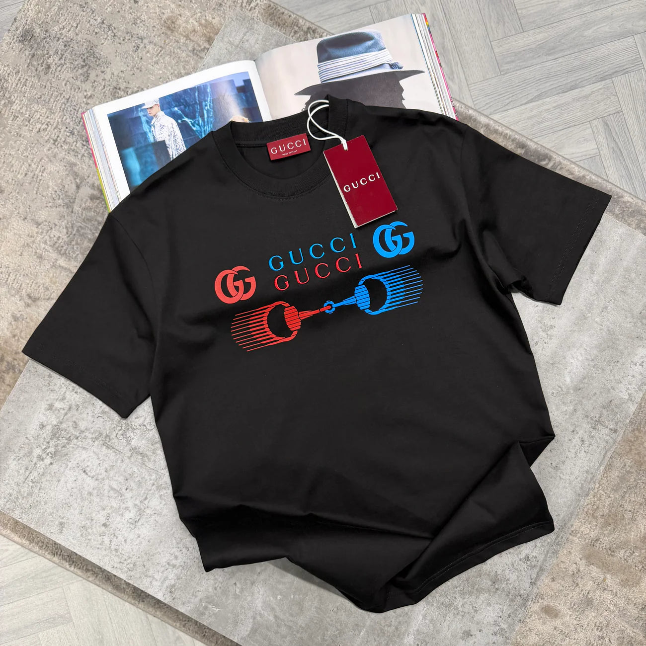 GCI COTTON TSHIRT - BLACK