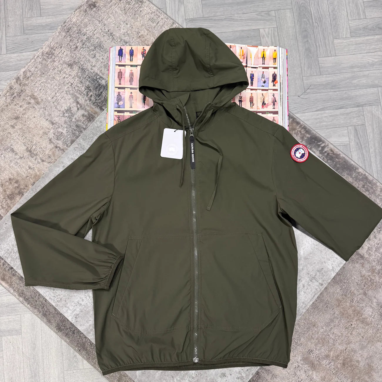 CG KILLARNEY WIND JACKET - KHAKI