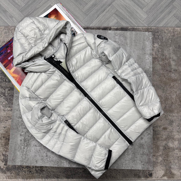 CG CROFTON BLACK BADGE COAT - LIGHT GREY