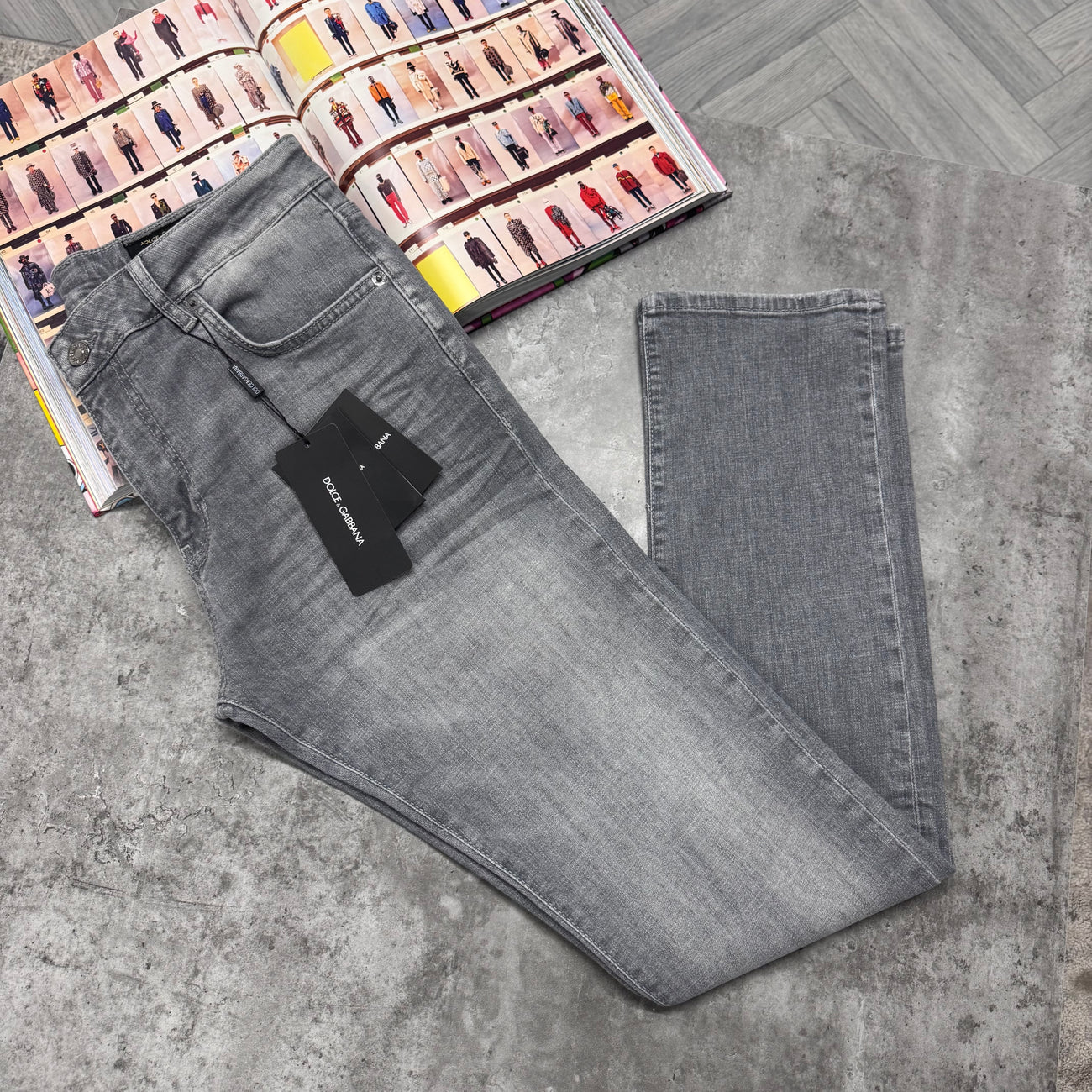 D&G JEANS - GREY