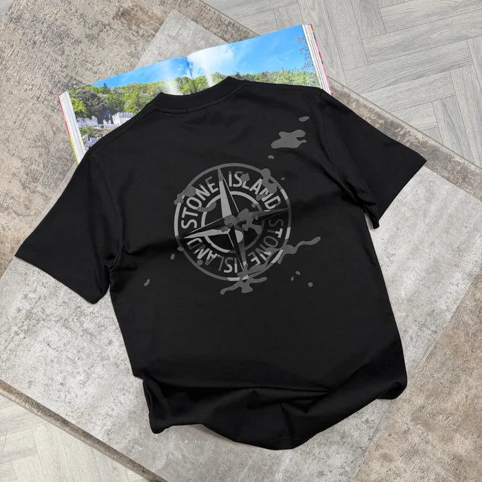 SI CENTRE COMPASS TSHIRT - BLACK