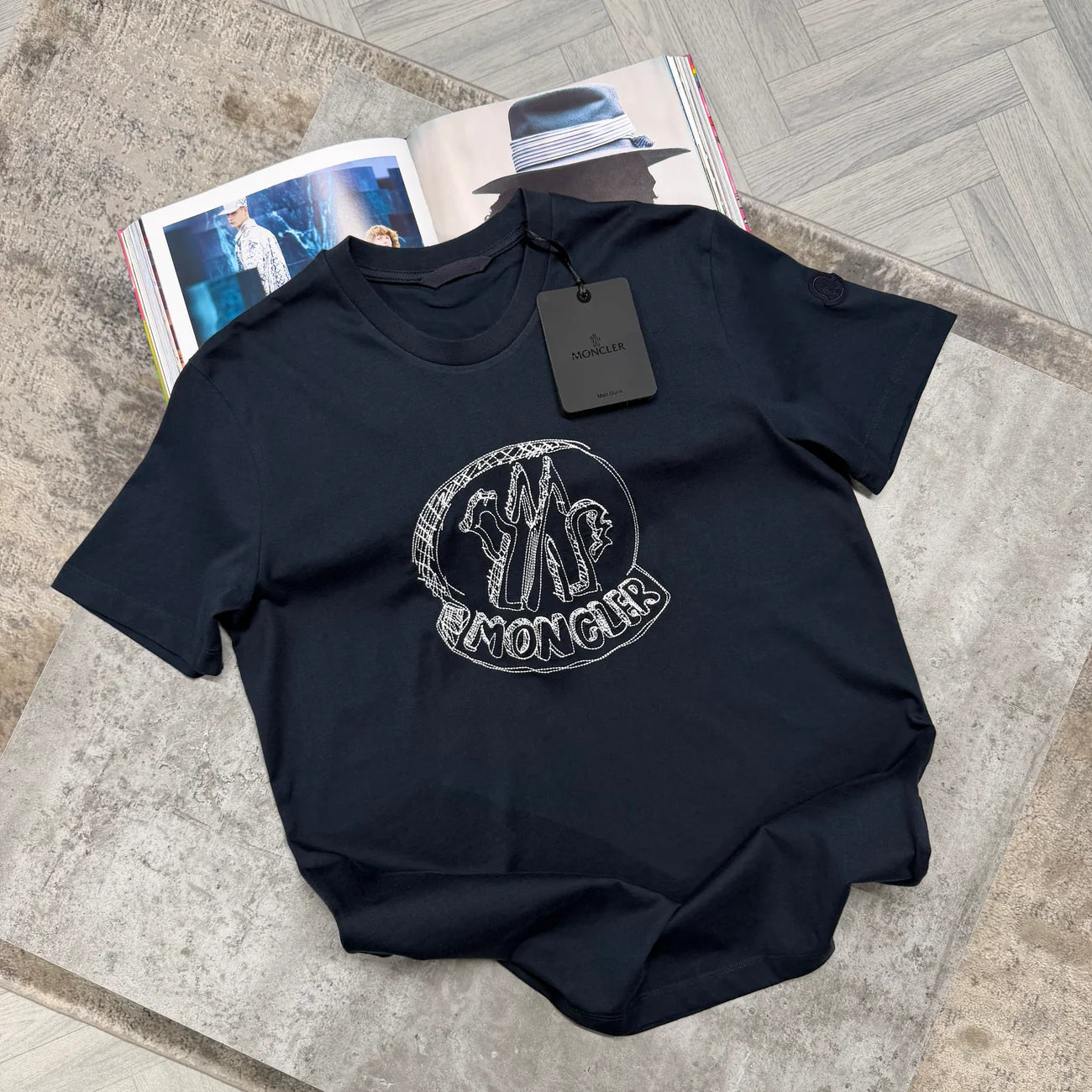 MNCLR SKETCH TSHIRT - NAVY