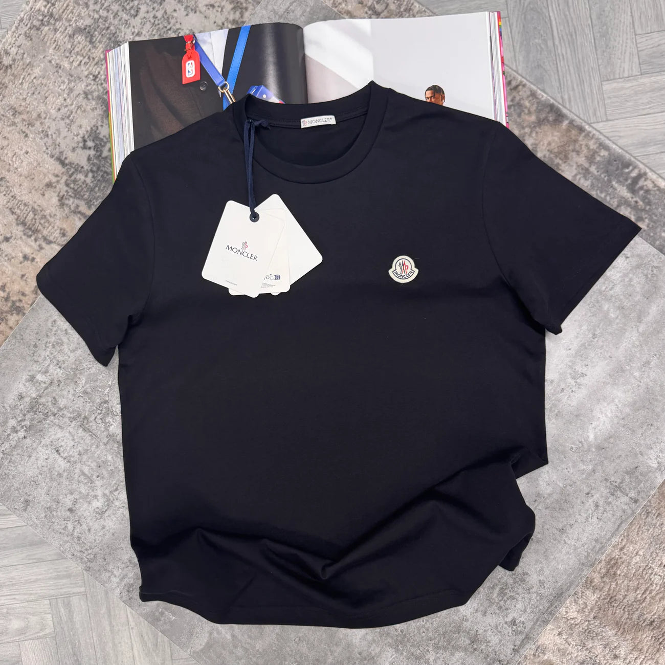 MNCLR LOGO TSHIRT - BLACK