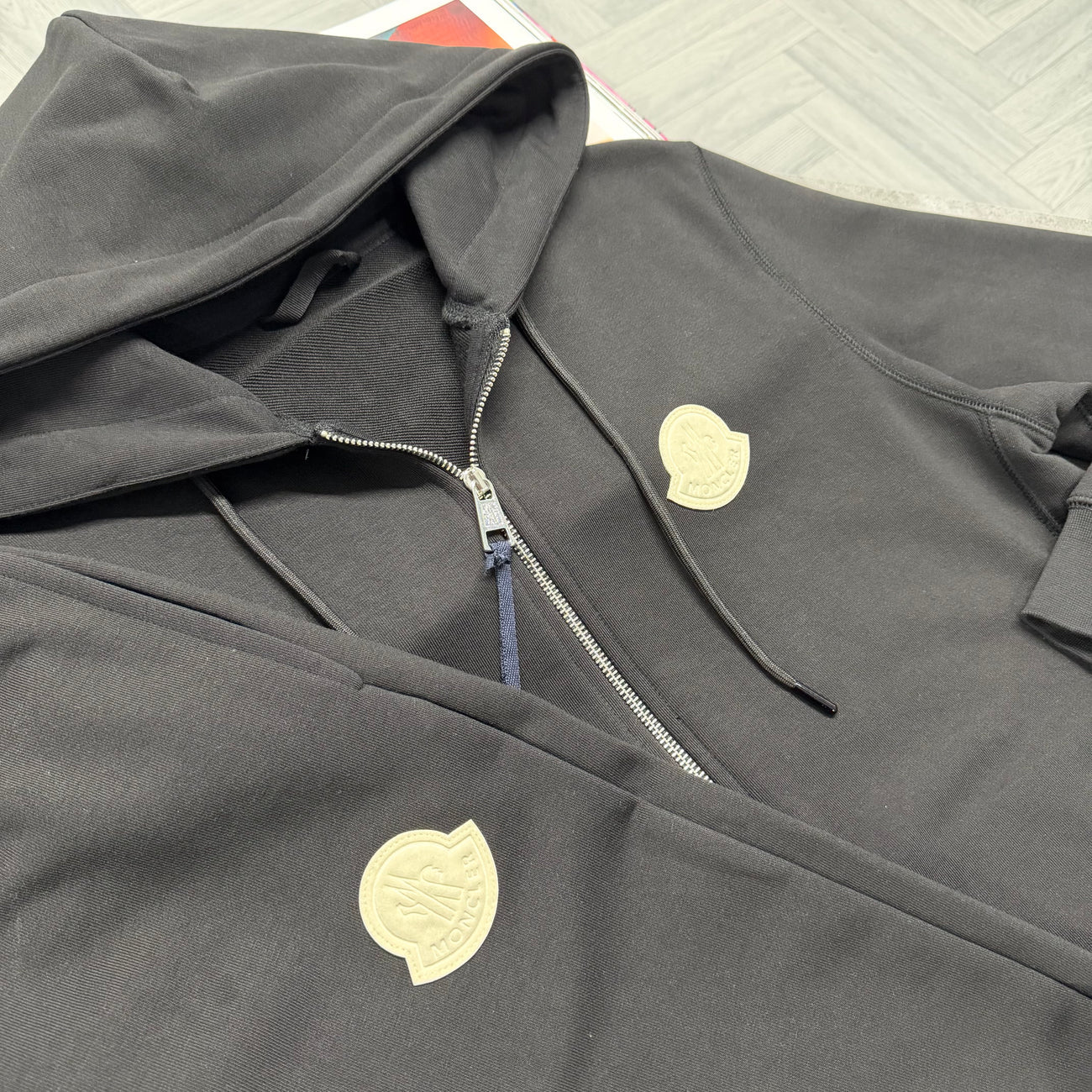 MNCLR FULL ZIP TRACKSUIT - BLACK