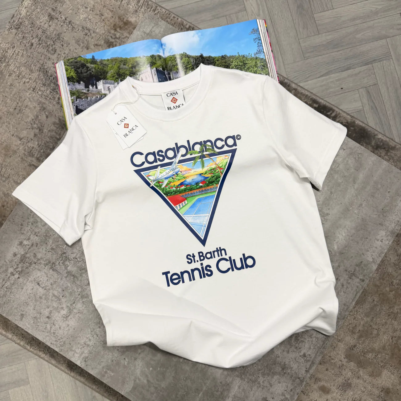 CB ST BARTHS TSHIRT - WHITE