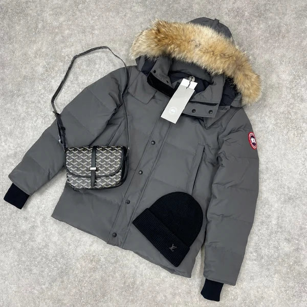 CG WYNDHAM COAT - CHARCOAL