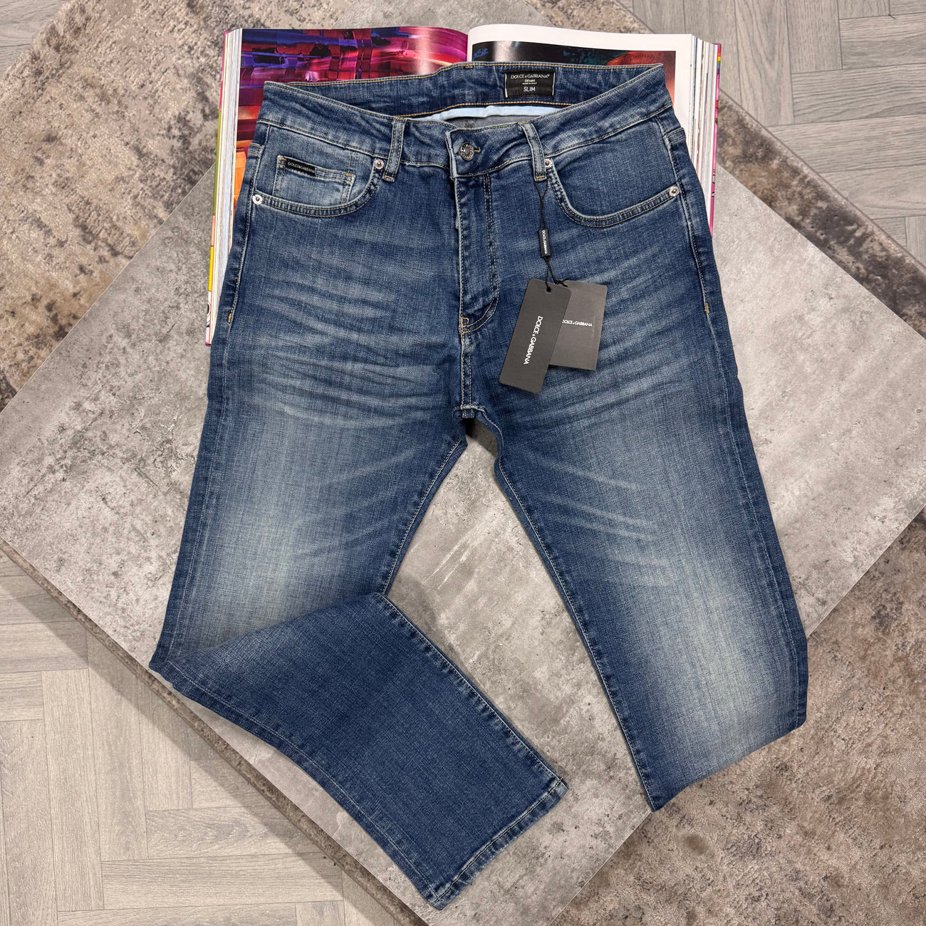 D&G JEANS - NAVY