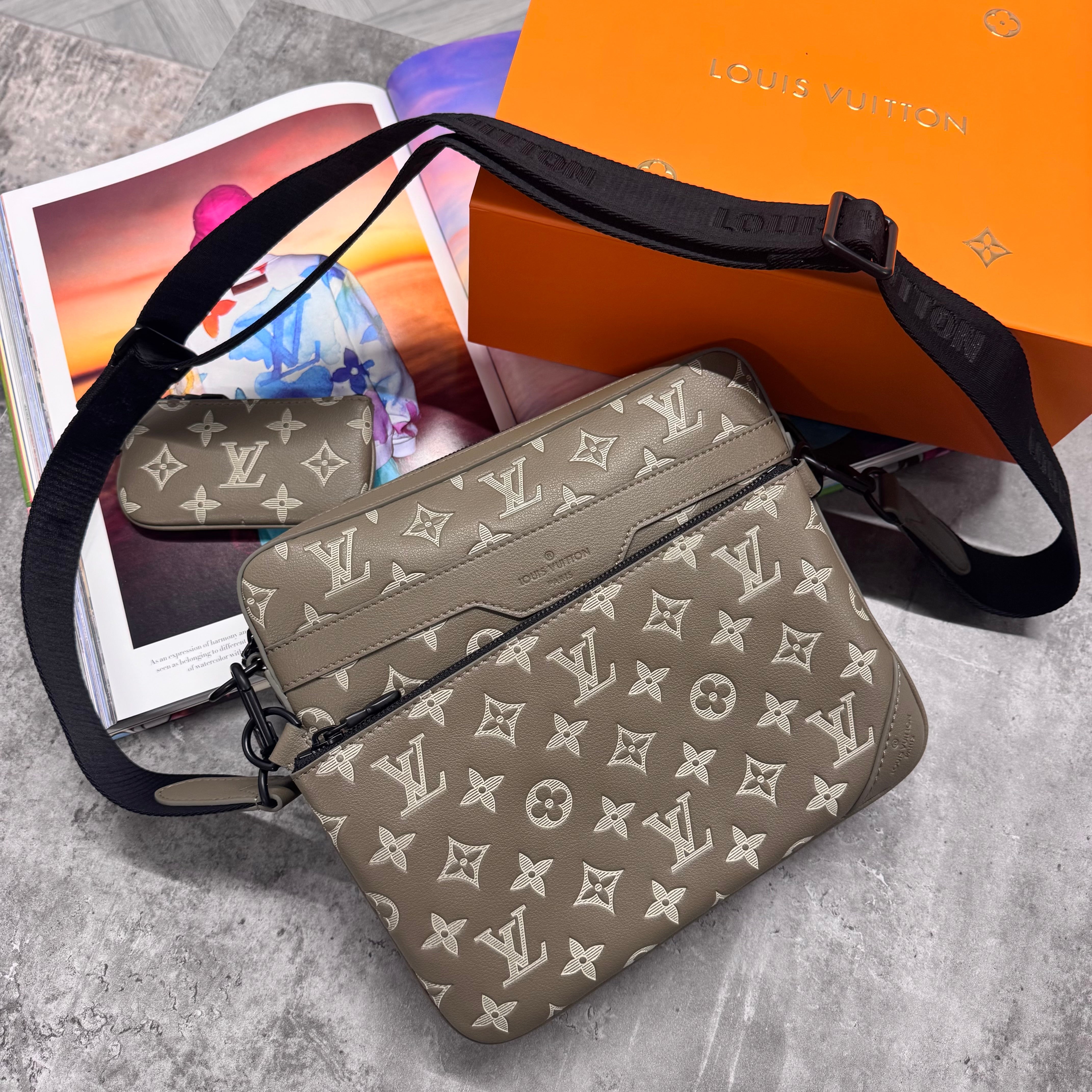 LVE TRIO BAG - BROWN
