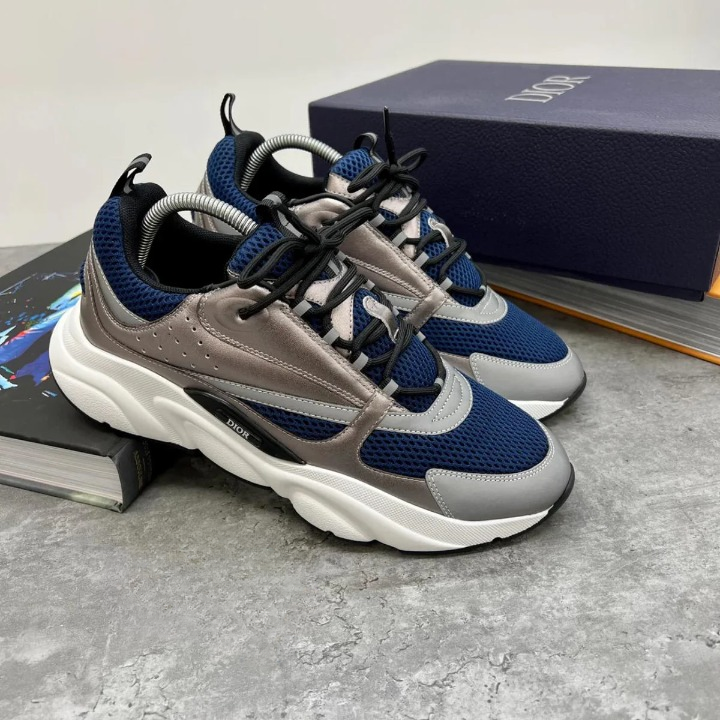 (PRE ORDER) B22 TRAINER - SILVER / NAVY